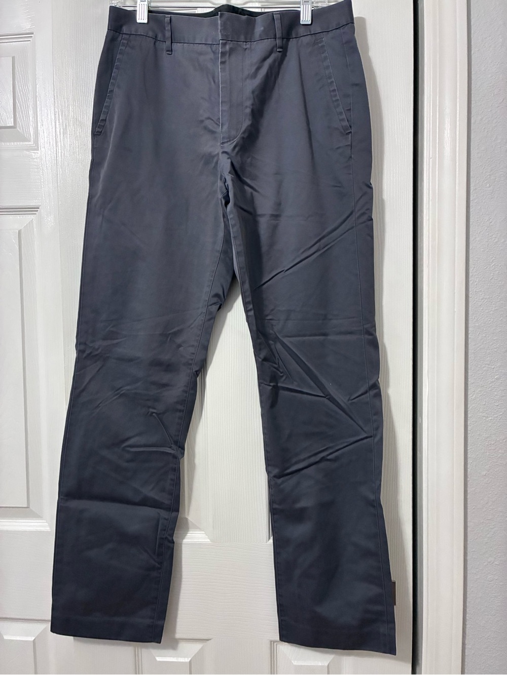 Bonobos Men's Slim Straight Pants - Navy Grey 33/32